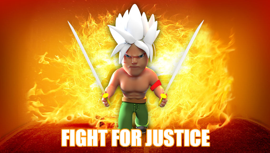 Fight of justice